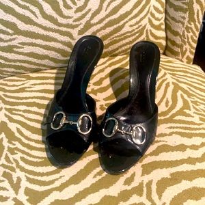 COPY - Gucci kitten heel slides